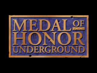 Medal of Honor title screen for Playstation
